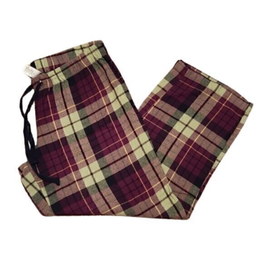 [Arizona] Purple Plaid Pajamas - Size XL